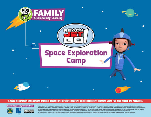 Ready Jet Go! “Space Exploration” Camp (English)