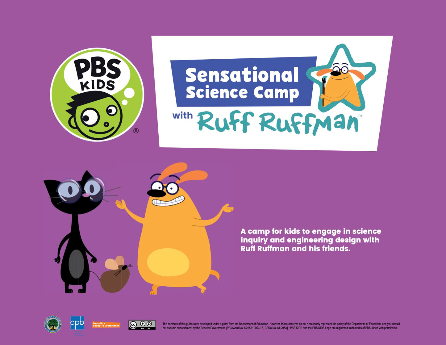 Ruff Ruffman “Sensational Science” Camp (English)