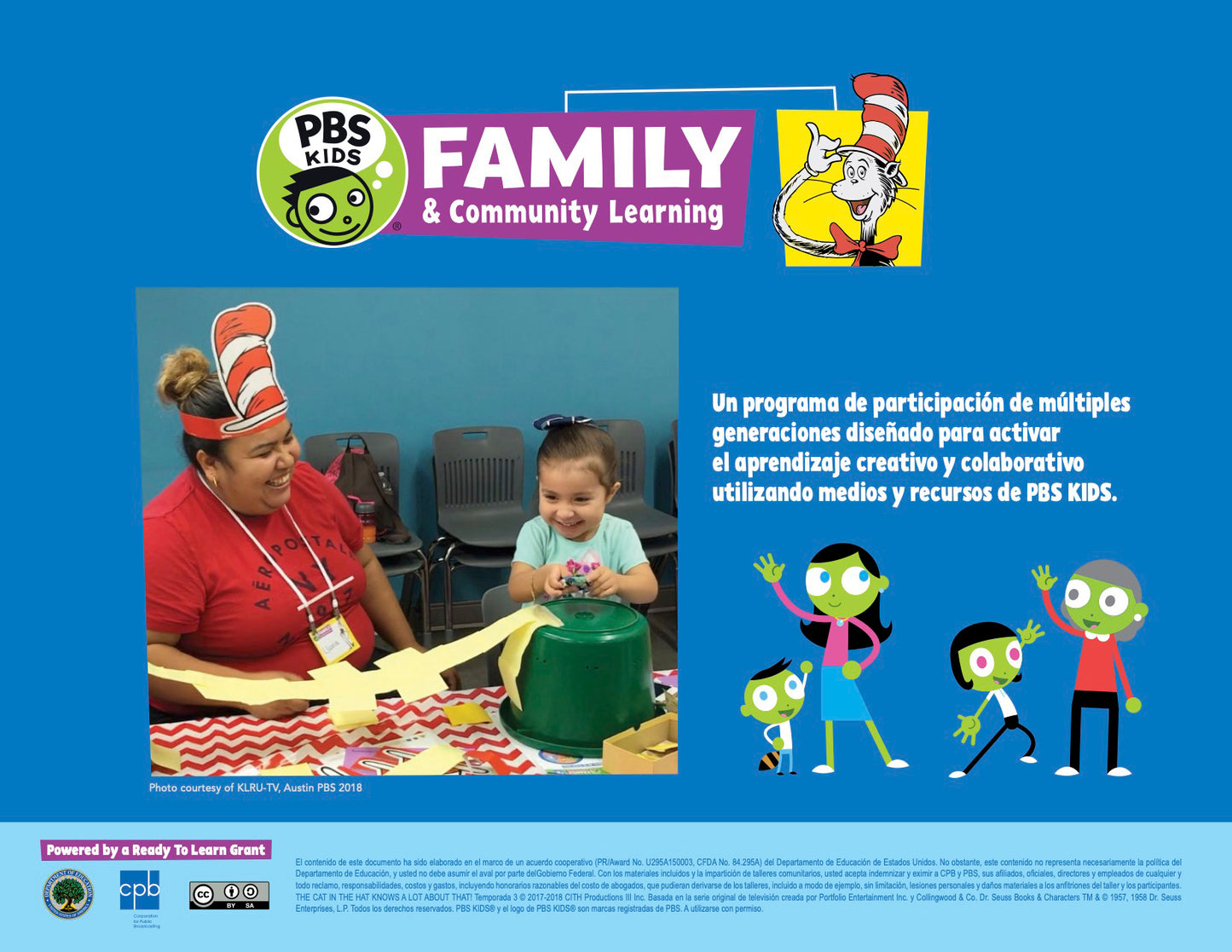 The Cat in the Hat FCL Workshop Series (Spanish)